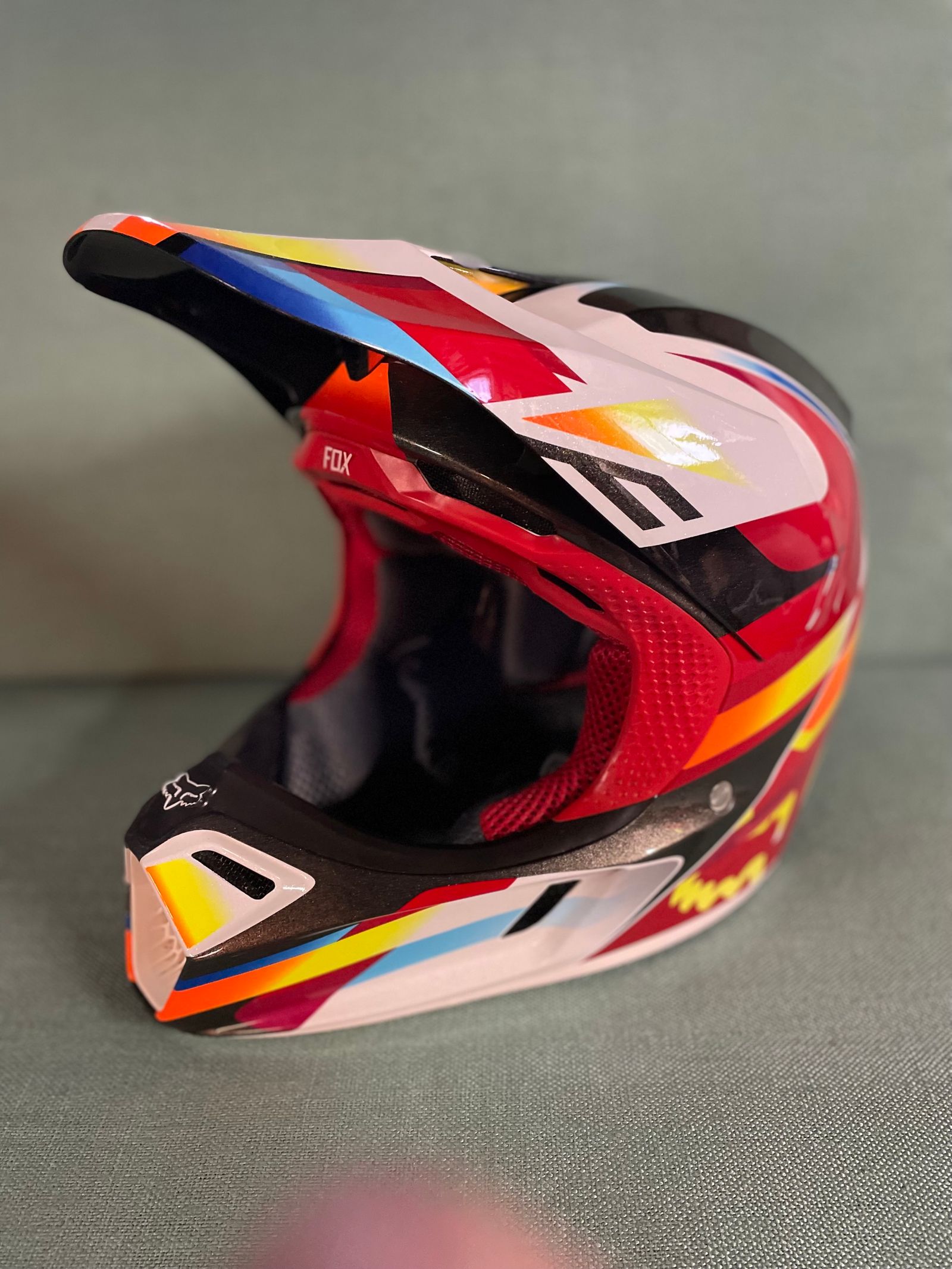 Fox V3 Motif Helmet