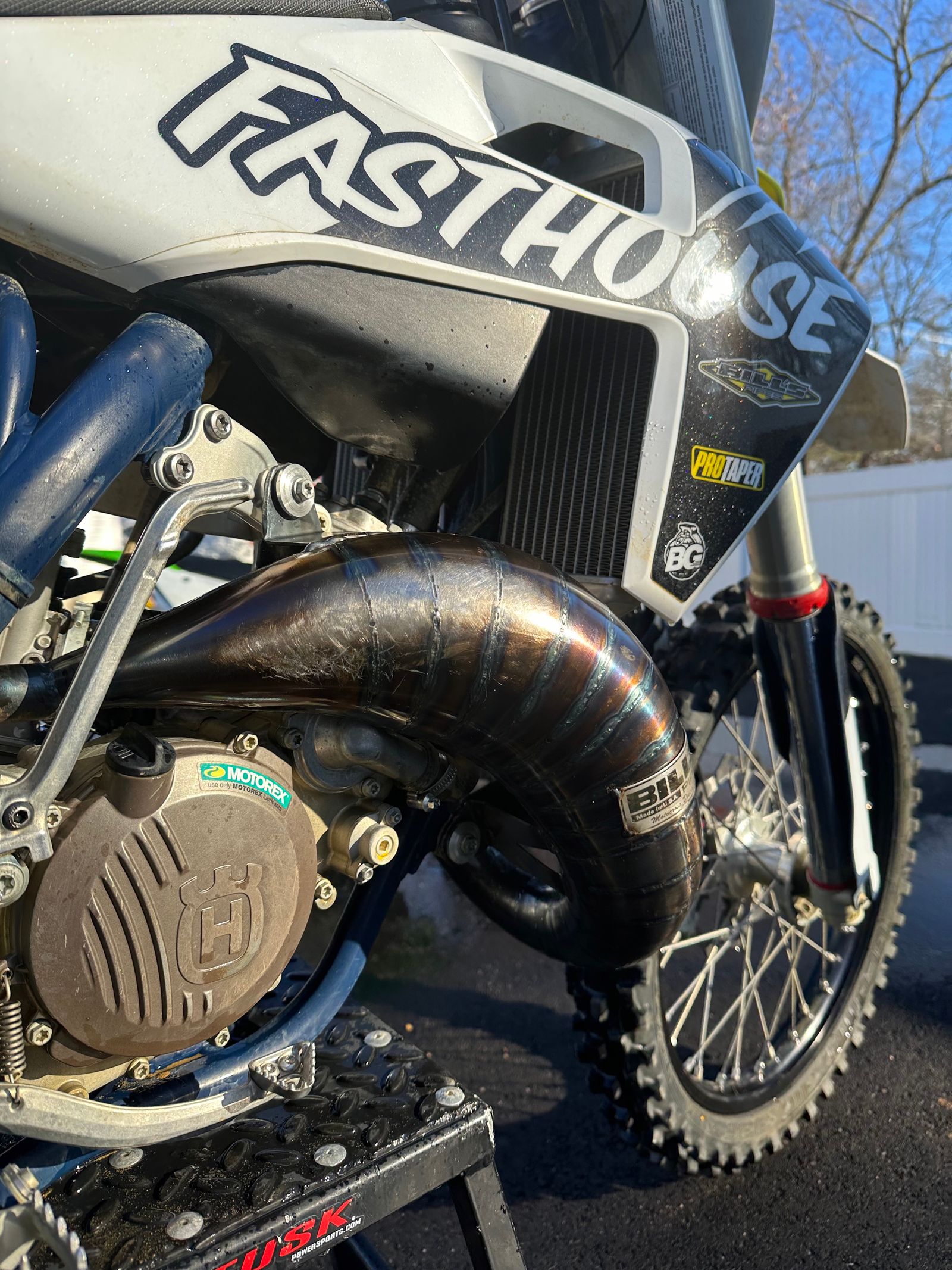 Bills exhaust 2 stroke sale