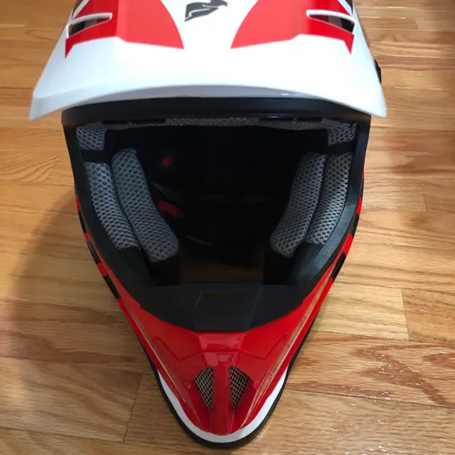 THOR Sector Fader Helmet Red/Black Size Medium
