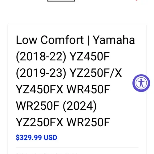 Seat Concepts Low Comfort Seat With Corner Coach, Yamaha