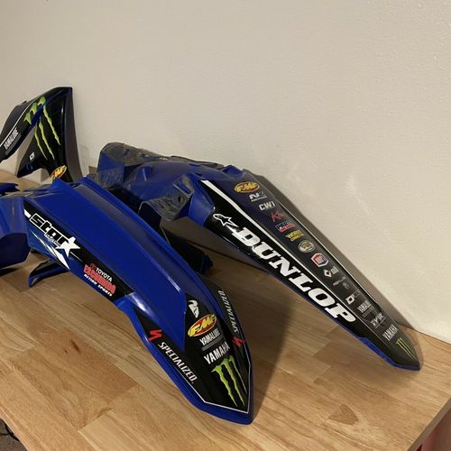 2021 D'Cor Visuals Star Monster Energy Yamaha Graphic Kit And Full Plastics Kit