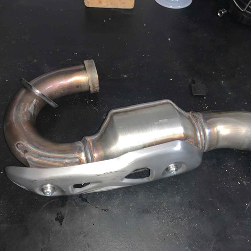 Full OEM Exhaust System - 2020 Kawasaki KX250F