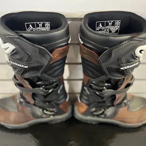 ALPINESTARS COROZAL ADVENTURE DRYSTAR BOOTS BRN OILED LEATHE