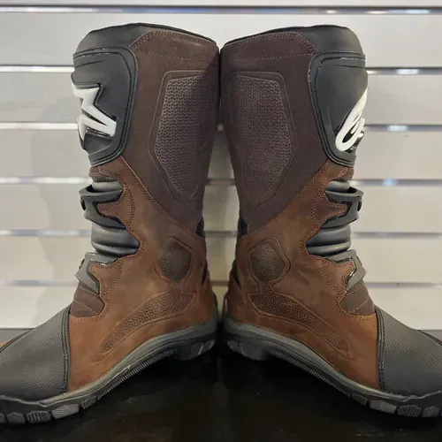 ALPINESTARS COROZAL ADVENTURE DRYSTAR BOOTS BRN OILED LEATHE