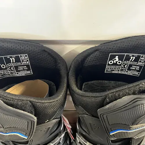 ALPINESTARS TOUCAN GORE-TEX BOOTS BLACK SZ 11