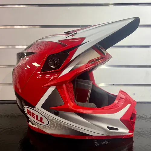 Moto 9 Flex Hound Rd/Wh/Bk Small