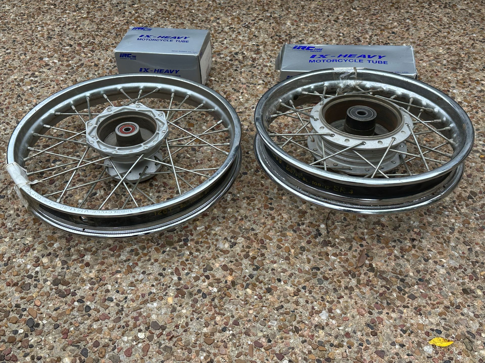 Kawasaki KLX 110 Wheelset Plus Tubes
