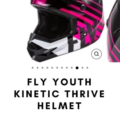Youth Fly Racing Kinetic helmet