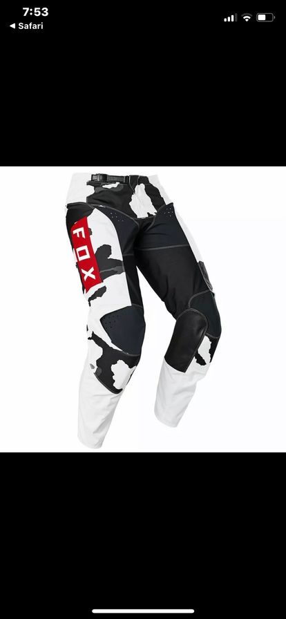 Fox Racing Pants Only - Size 34