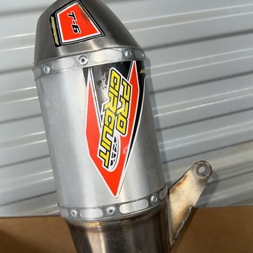 2021-2022 crf 450r pro circuit  exhaust and vortex ecu 