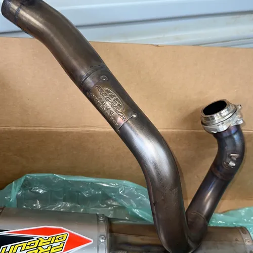 2021-2022 crf 450r pro circuit  exhaust and vortex ecu 