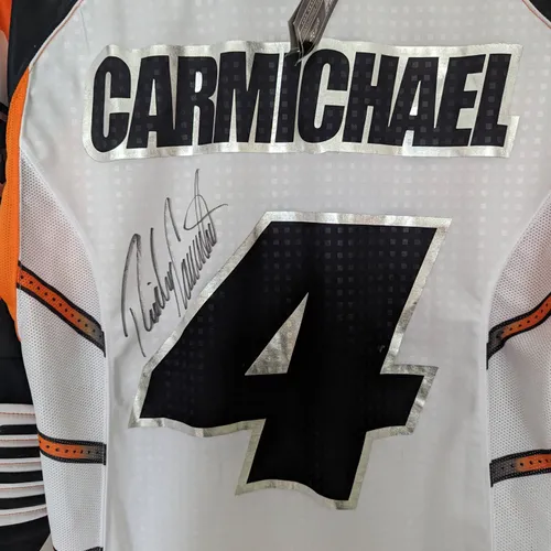 Ricky Carmichael Official Signed Fox MX Racing Jersey