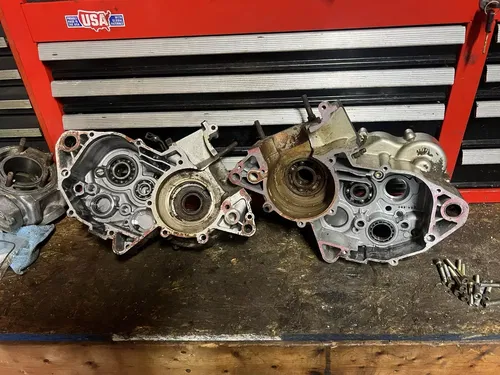 1996 Husqvarna Wr125 Cases Left Right Case