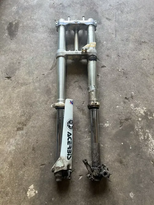 1994 Rm125 Front Forks Suspension Upper Lower Legs 1992 1993 1994 1995