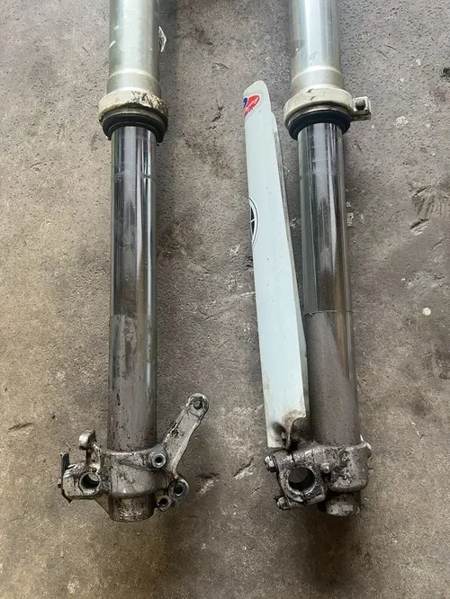 1994 Rm125 Front Forks Suspension Upper Lower Legs 1992 1993 1994 1995