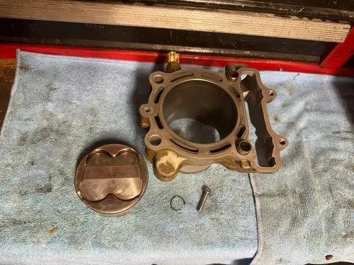 10-18 SUZUKI RMZ250 RM-Z 250 ENGINE MOTOR CYLINDER JUG 11211-49H10-0F0 BIG BORE