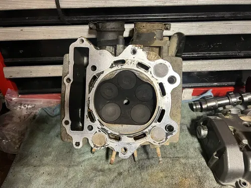 2001-2005 Yamaha Raptor 660R YFM660R ENGINE TOP END CYLINDER HEAD