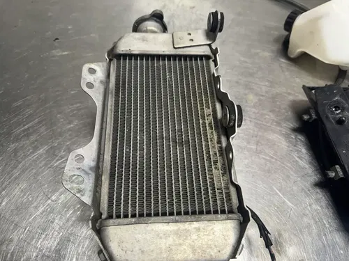 2009 Kawasaki KLX250S OEM Left & Right Radiator Radiators With Cooling Fan