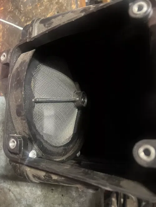 2010 KAWASAKI KLX 250SF Air Cleaner/Box/Filter/Housing w/Lid, Filter & Carb Duct