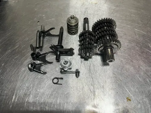 2005 2006 KTM 250 SXF Transmission Gear Set Shafts Drum Forks 6/6