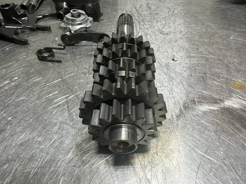 2005 2006 KTM 250 SXF Transmission Gear Set Shafts Drum Forks 6/6
