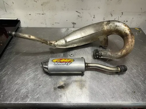 2003 00-04 KTM 125 SX MXC EXC FMF FATTY EXHAUST HEADER PIPE CHAMBER 50305007000