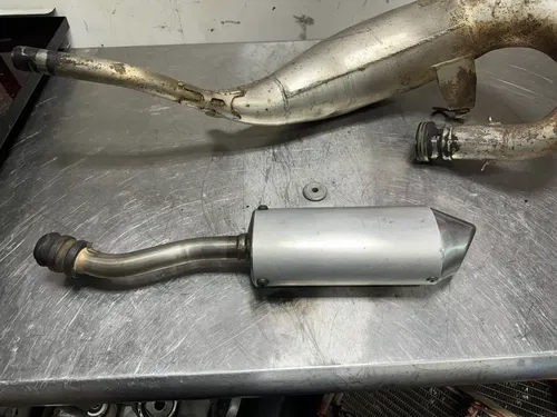 2003 00-04 KTM 125 SX MXC EXC FMF FATTY EXHAUST HEADER PIPE CHAMBER 50305007000