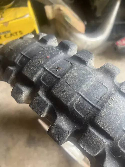 1996 Husqvarna WR 125 Rear Wheel And Hub