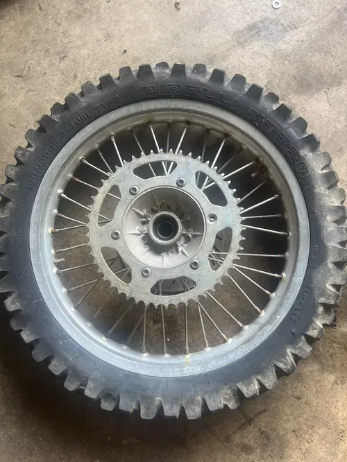 1996 Husqvarna WR 125 Rear Wheel And Hub