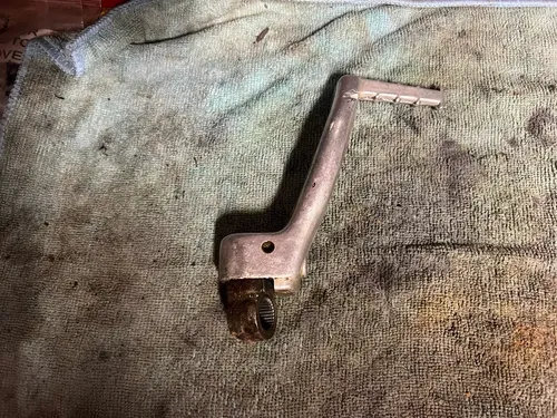 USED OEM 89-00 SUZUKI RM 125 RM125 KICK START STARTER LEVER ARM 26300-36E10