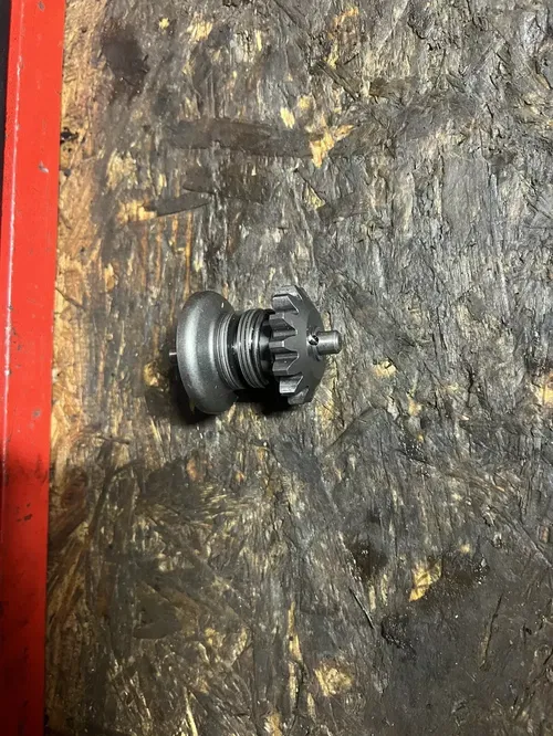 1996 93-00 KX250 OEM GOVERNOR EXHUAST VALVE COVER DRIVE SHAFT POWER 14090-1219