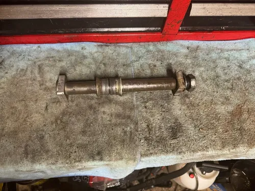 2011 Honda CRF450R Rear Wheel Axle Pivot Spindle Block 42301-KRN-A30 CRF 450R