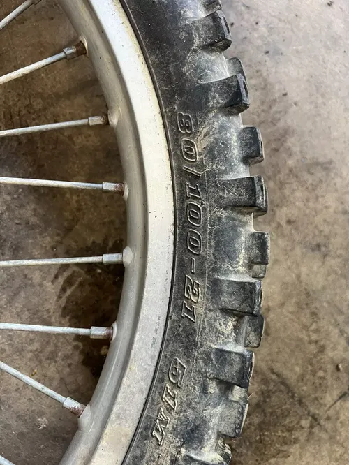 Husqvarna WR 125 [1995] - front rim wheel