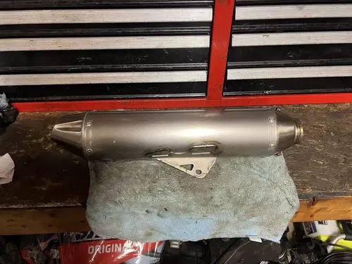 2005-2007 SUZUKI RMZ450 RMZ 450 PRO CIRCUIT EXHAUST HEADER MUFFLER SILENCER TI-4