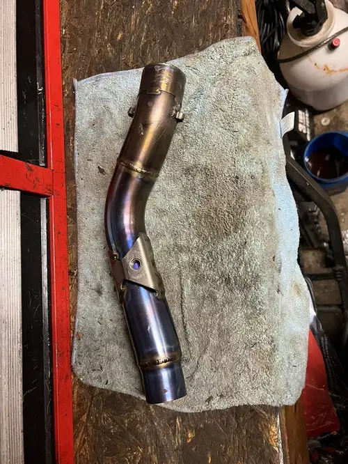 2005-2007 SUZUKI RMZ450 RMZ 450 PRO CIRCUIT EXHAUST HEADER MUFFLER SILENCER TI-4