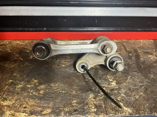 2013 13-16 KAWASAKI KX250F OEM LINKAGE TRAK SWING ARM REAR RELAY SUSPENSION