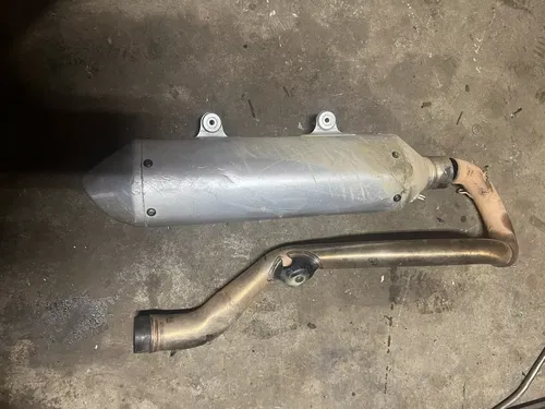 2011 2012 KTM 250 SXF Muffler Silencer Header
