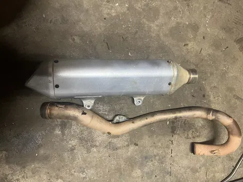 2011 2012 KTM 250 SXF Muffler Silencer Header
