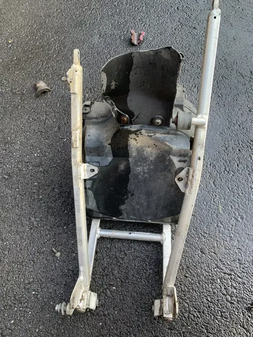 2001 Yamaha Yz 250f Subframe Yz250f 2000-2001 Yz 426f Yz426f Rear Frame