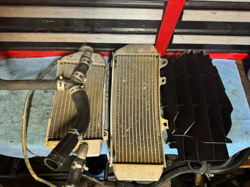 2020 Kawasaki KX450F Factory Radiators with Cap OEM