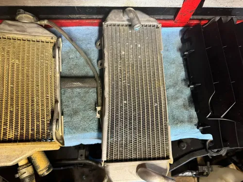 2020 Kawasaki KX450F Factory Radiators with Cap OEM