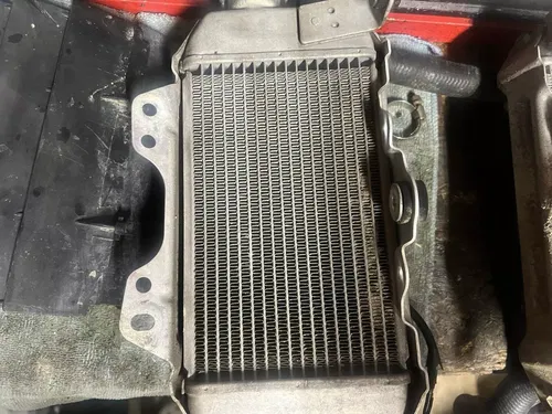 2009-2010 Kawasaki KLX250SF Radiator with Fan & Hoses 39061-0134 59502-0028