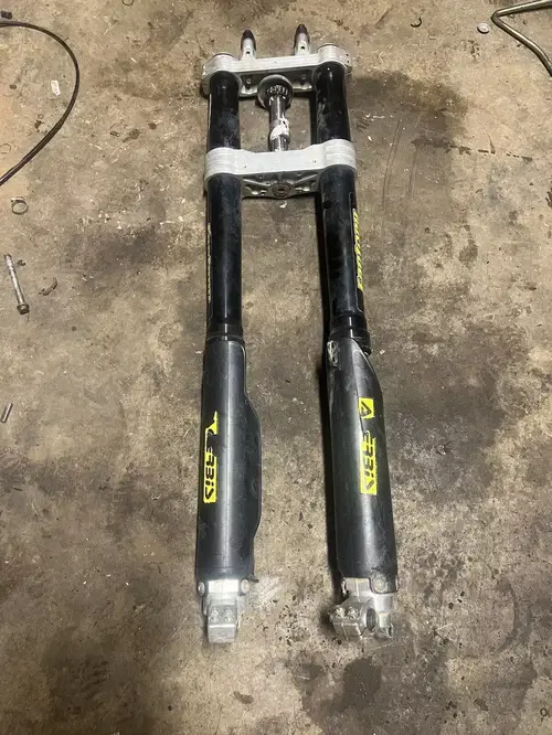 2007 Gas Gas EC300Front Forks Suspension Triple Clamps Trees EC 200 250 300