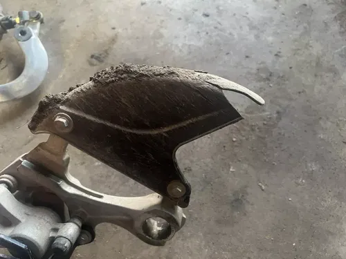 2012 09-16 KAWASAKI KX250F KX 250F OEM REAR BRAKE CALIPER & BRACKET