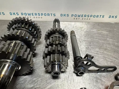2014 14-16 KX250F OEM TRANSMISSION MAIN COUNTER DRUM GEAR 13128-0669 FORKS
