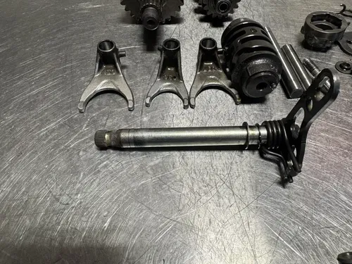 2014 14-16 KX250F OEM TRANSMISSION MAIN COUNTER DRUM GEAR 13128-0669 FORKS