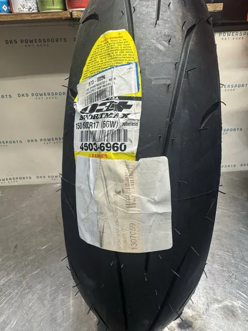 150/60R-17  Dunlop Q3 Plus Sportmax Tire