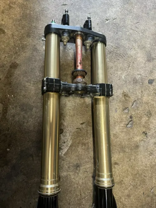 Showa Front Forks Suspension w/ Triple Tree 2020 Kawasaki KX450 OEM 20 21 22 23