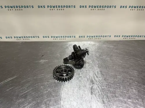 2004-2008 HONDA CRF450-R CRF450R / OEM ORIGINAL KICK START SHAFT ASSEMBLY