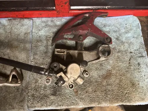 2005 - 2016 Honda Crf450r Oem Rear Brake Caliper Master Cylinder Line Lever